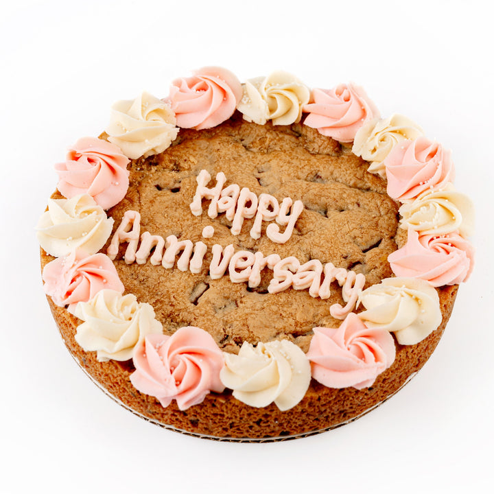 Happy Anniversary Cookie Cake