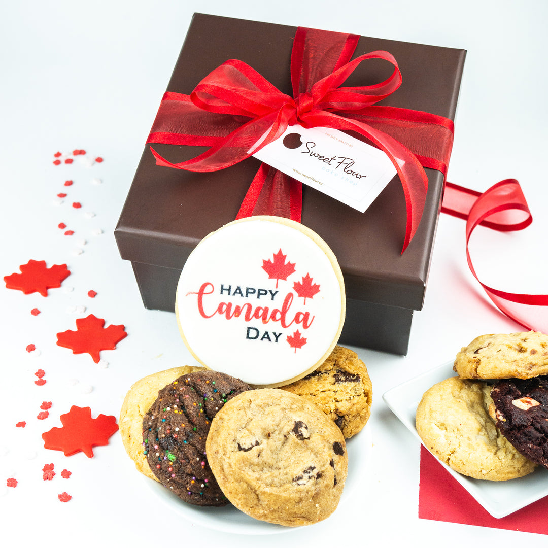 Canada Day Cookie Gift Box