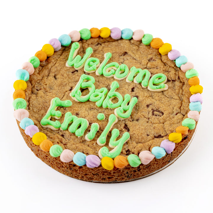 Cookie Cake + Rainbow Border