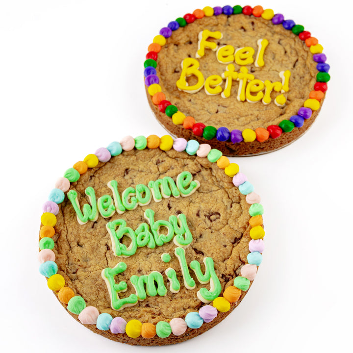 Welcome Baby & Feel Better Cookie Cakes