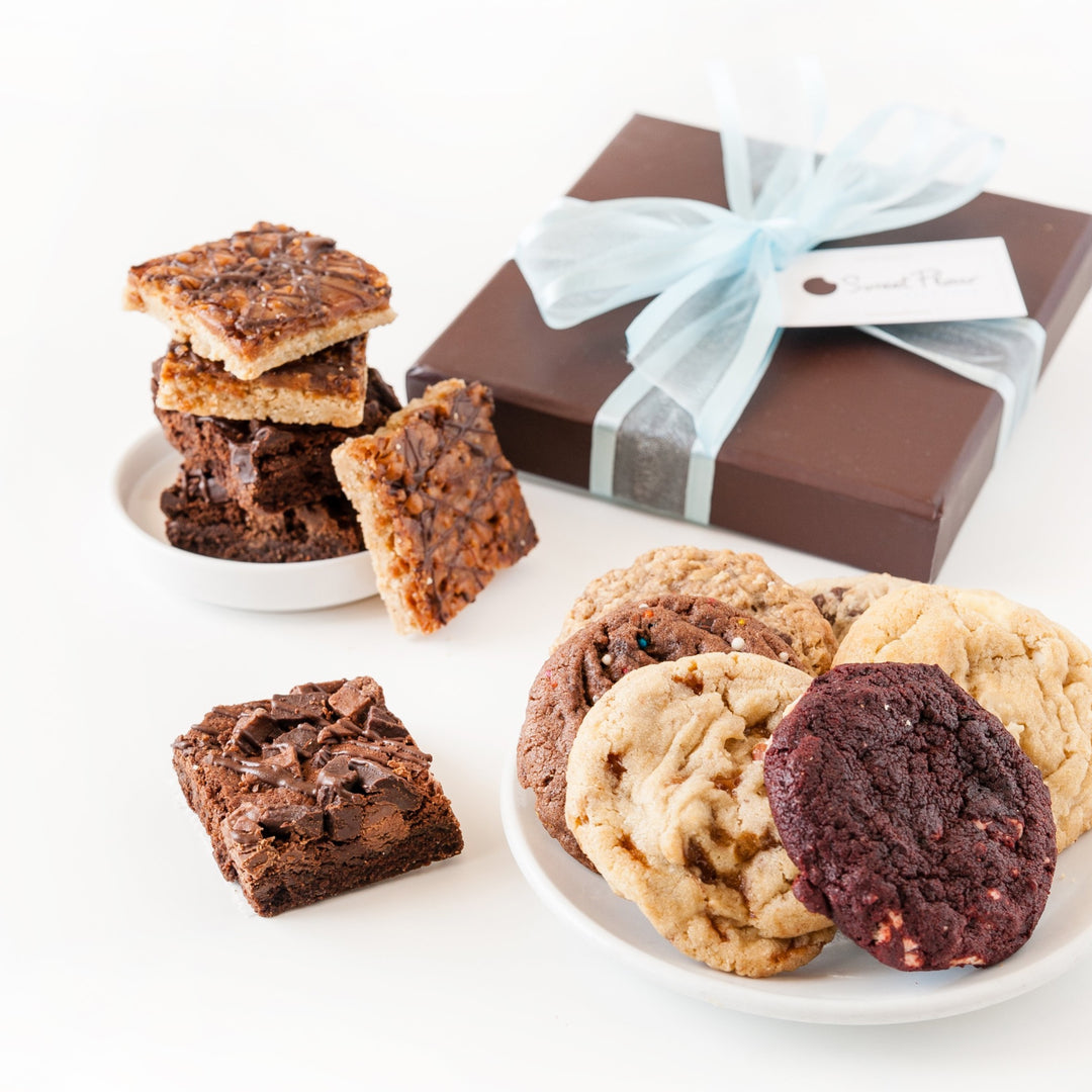 Gift Box of Brownies and Cookies