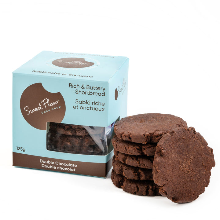 Double Chocolate Shortbread Cookies