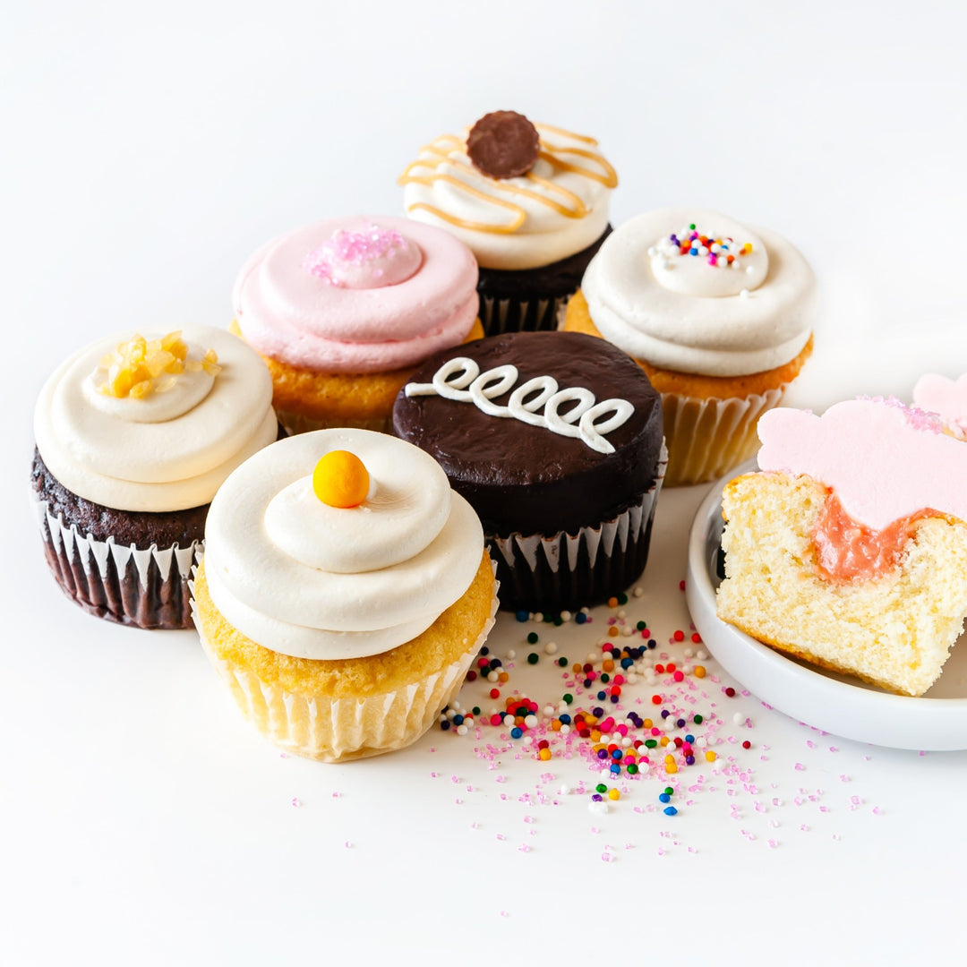 Gourmet Filled Cupcakes_Half Dozen