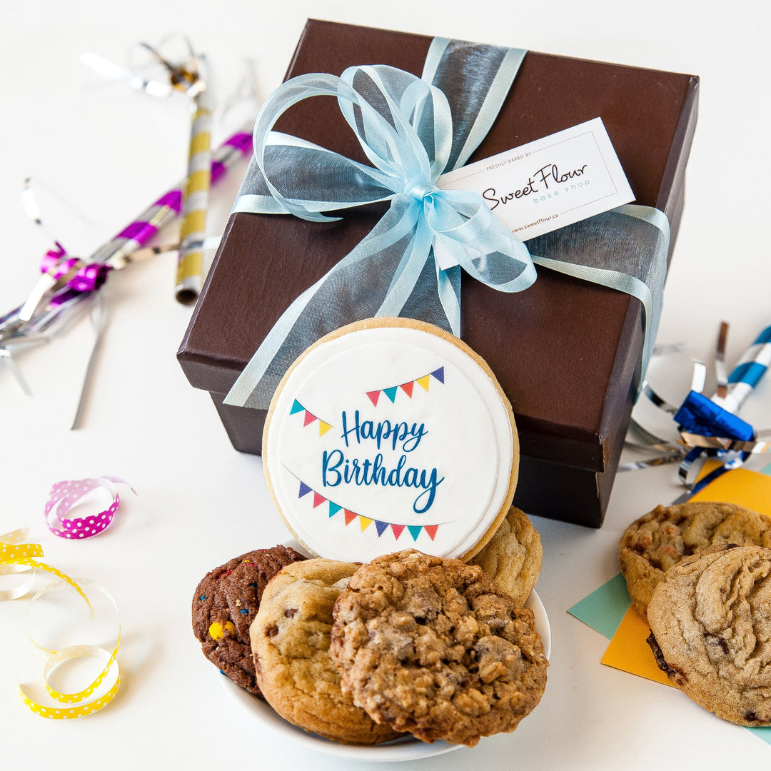 Happy Birthday Gourmet Cookie Gift Box