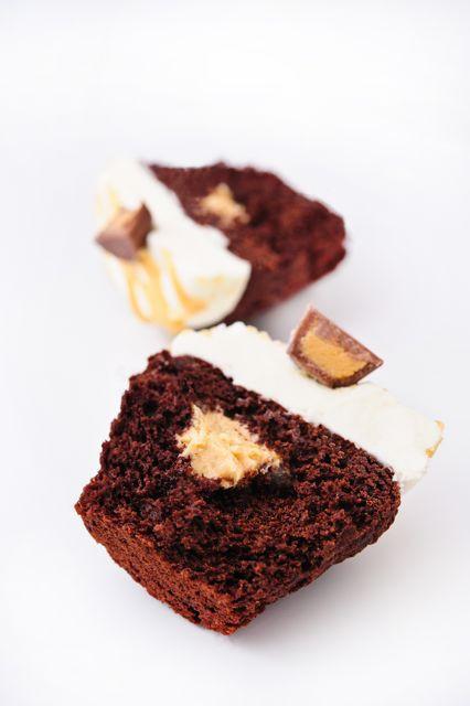 Open peanut butter chocolate chunk cupcake / cupcakes near me