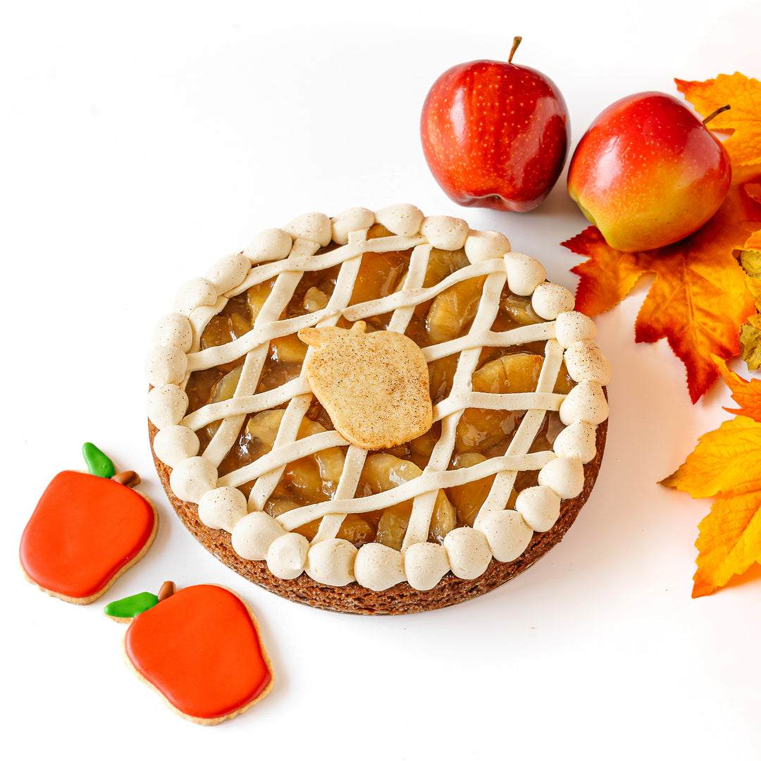 Apple Pie Cookie Cake