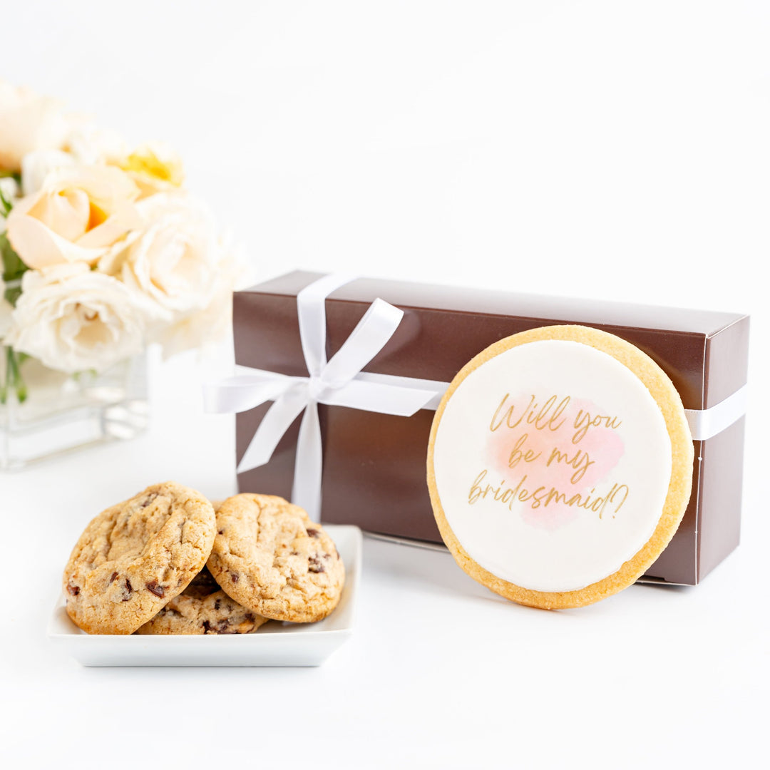 Be My Bridesmaid Cookie Gift Box