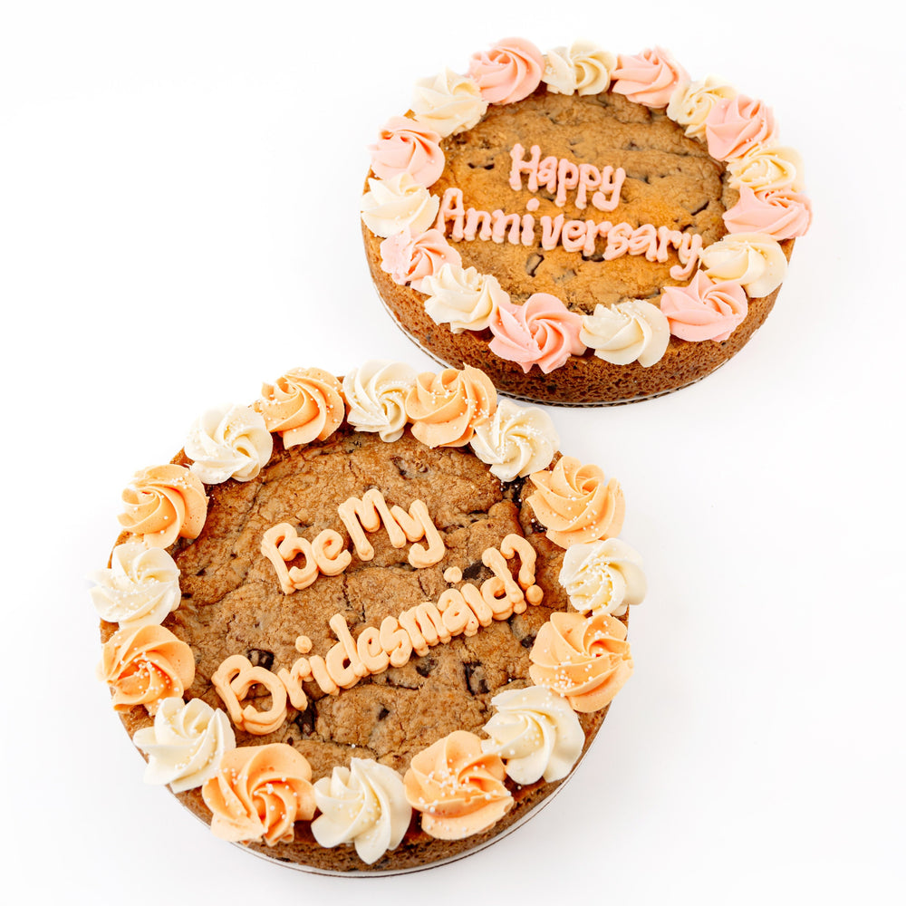 Anniversary and Wedding Cookie Cakes