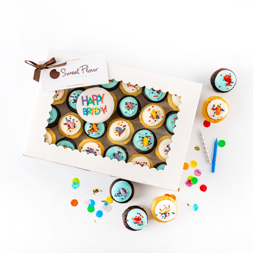 Birthday Mini Cupcakes