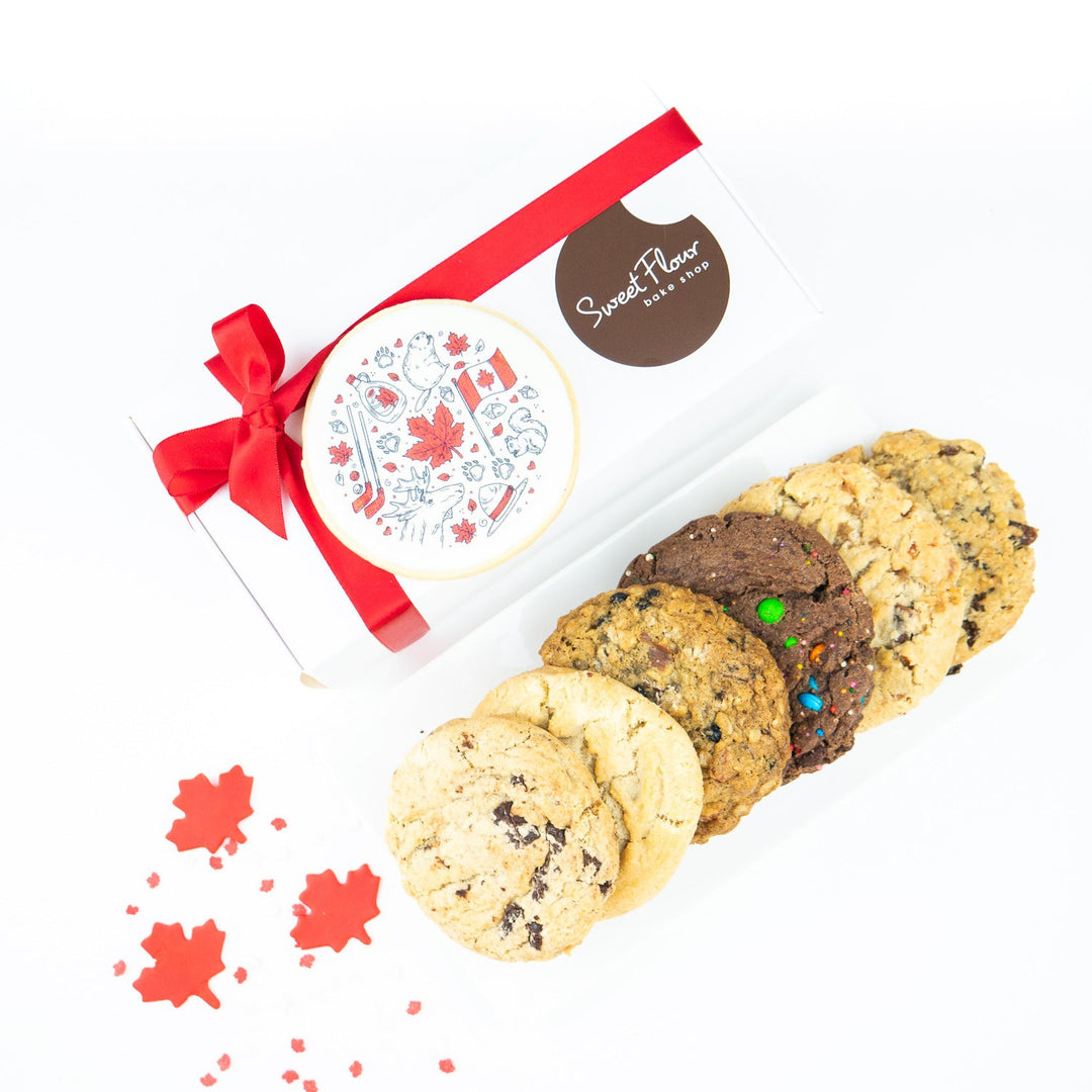 Canada Day Cookie Gift Box