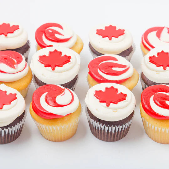 Canada Day Cupcakes