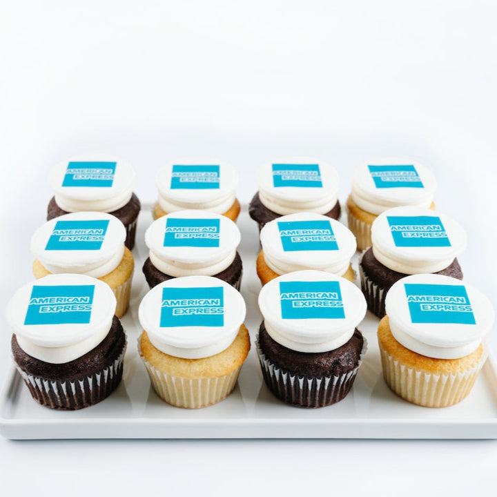 Custom logo cupcakes / cupcakes near me