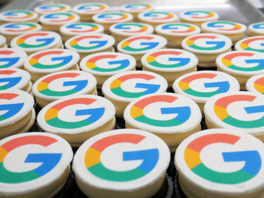 Google Logo Cupcakes
