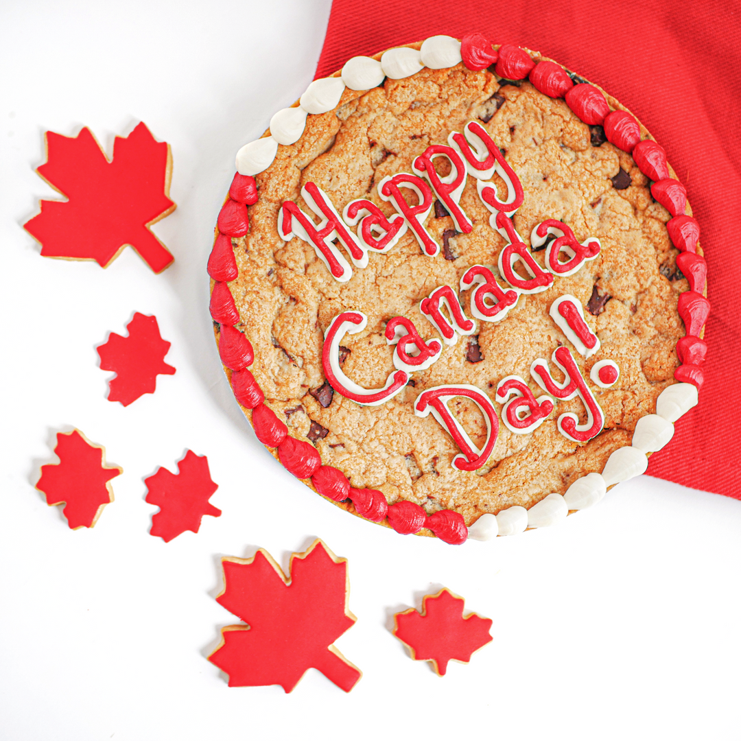 Canada Day Cookie Cake