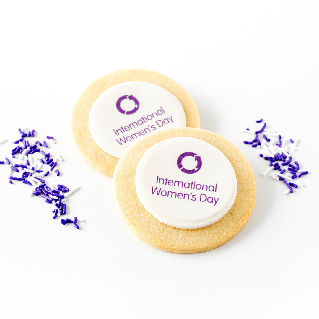 International Women's Day Sugar Cookies