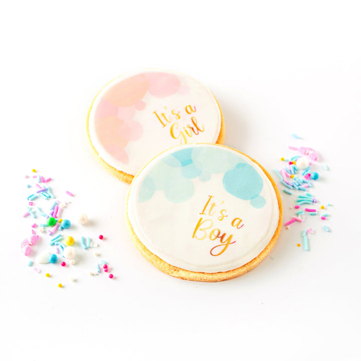 Baby Shower Sugar Cookies