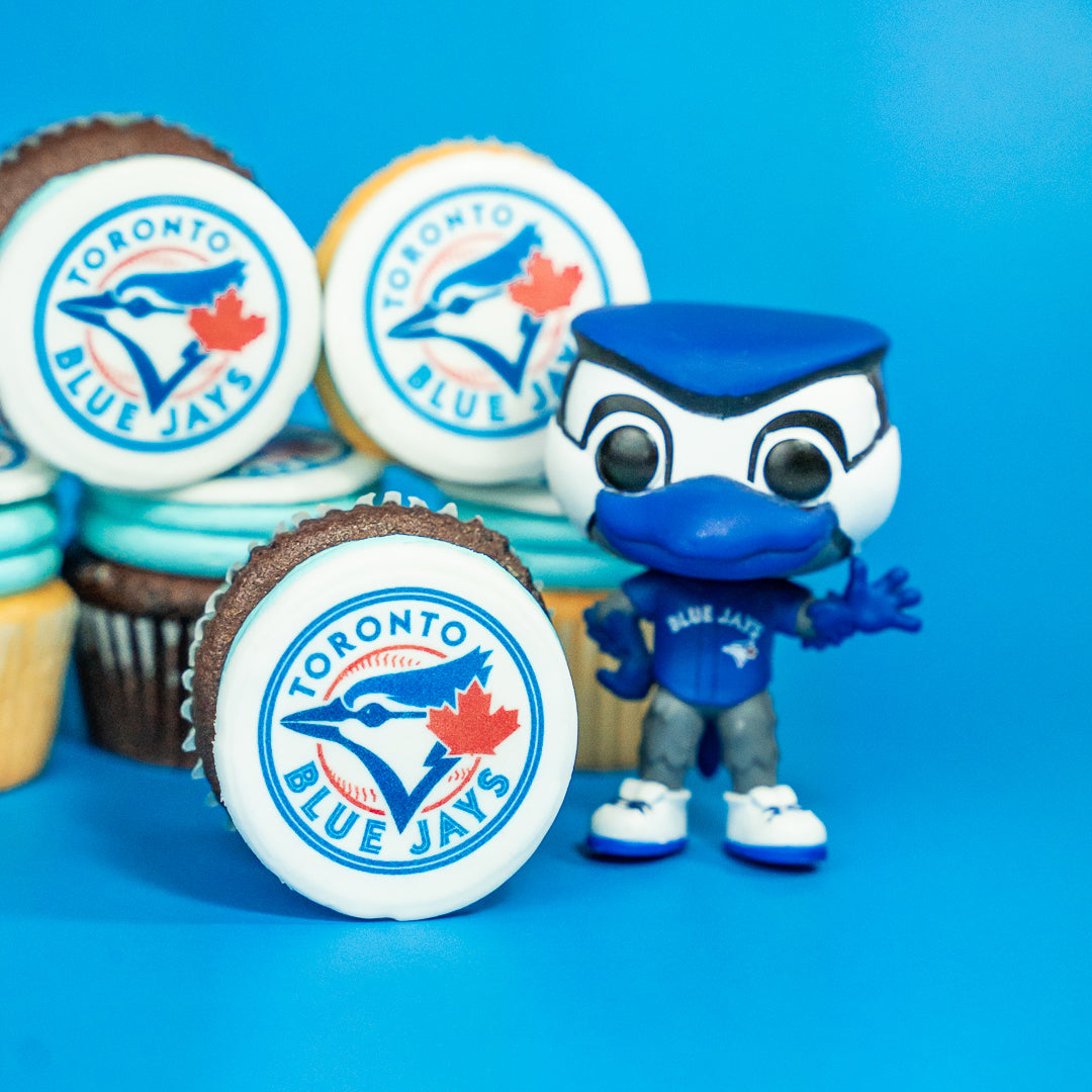 Blue Jays Cupcakes (12)