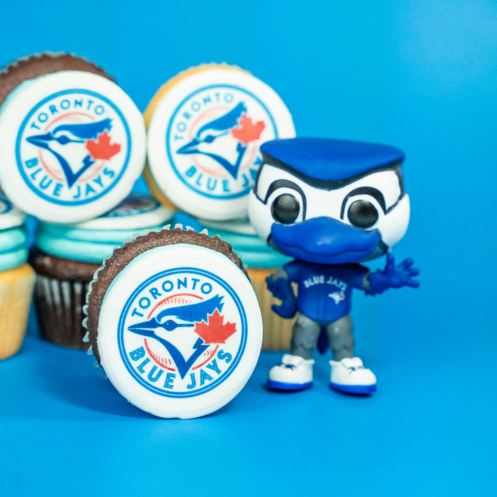 Blue Jays Cupcakes (12)