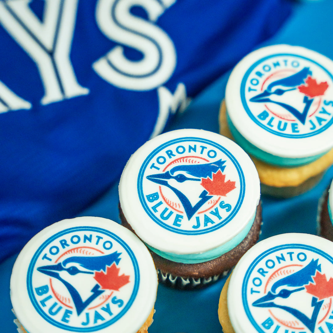 Blue Jays Cupcakes (12)