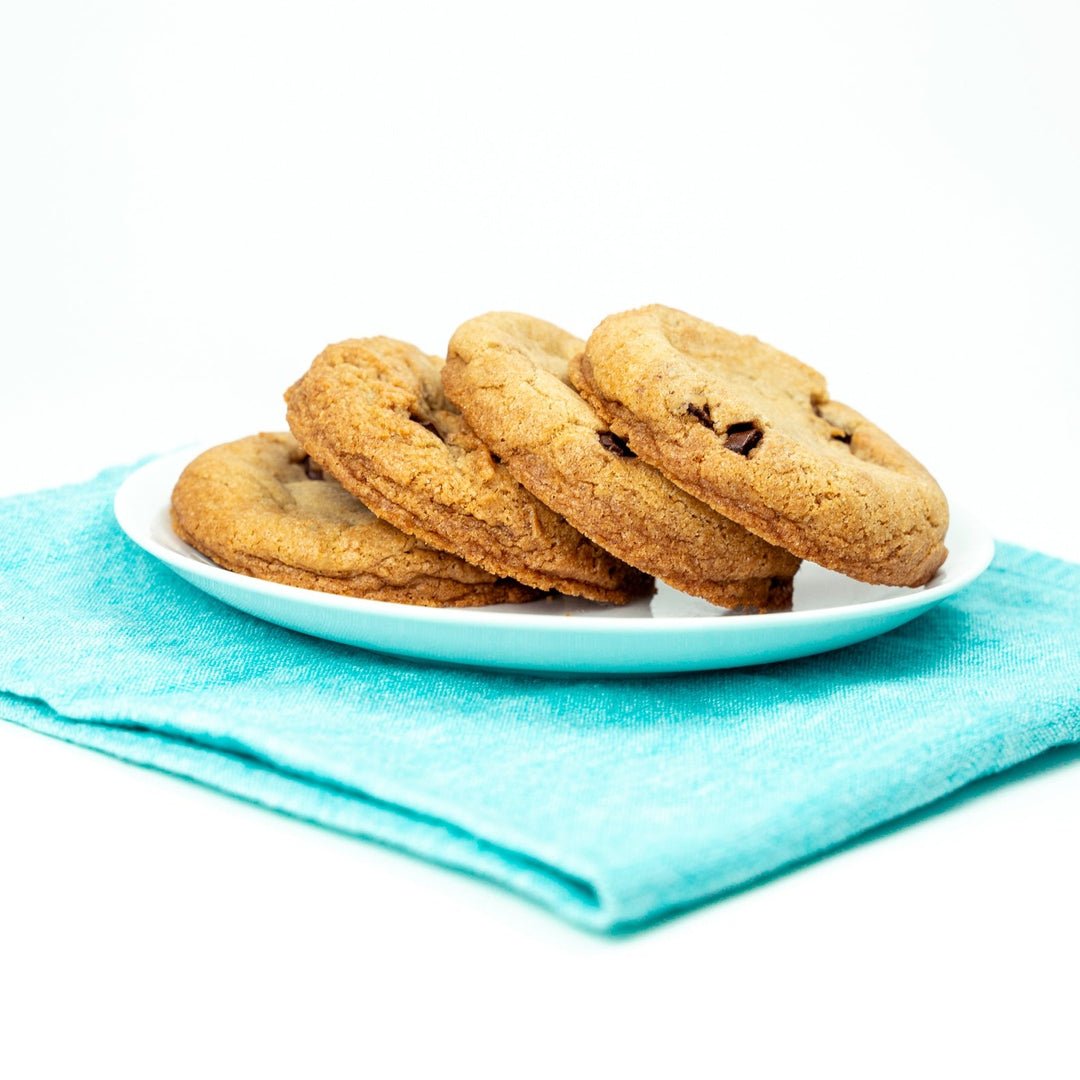 Vegan Chocolate Chunk Cookies