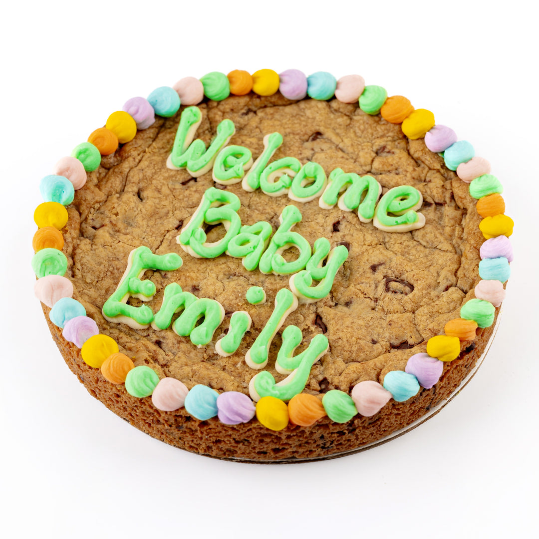 Cookie Cake + Rainbow Border