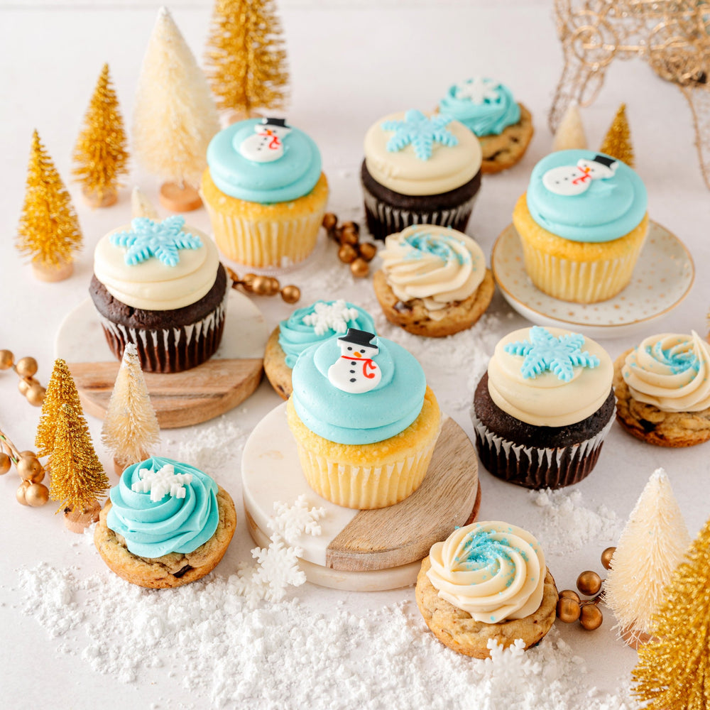 Holiday and Winter Cupcakes / cupcakes near me