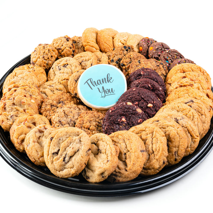 Classic Cookie Tray with Thank You sugar cookie