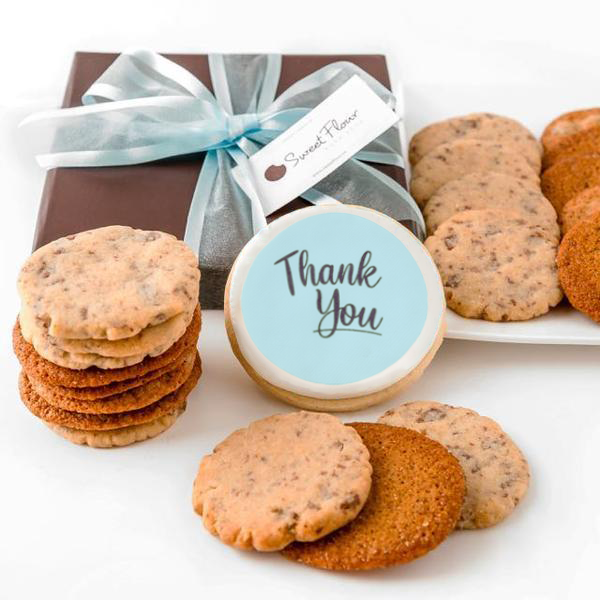 Crispy Cookie Gift Box with Thank You