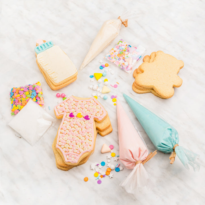 DIY Baby Shower Cookie Decorating Kit