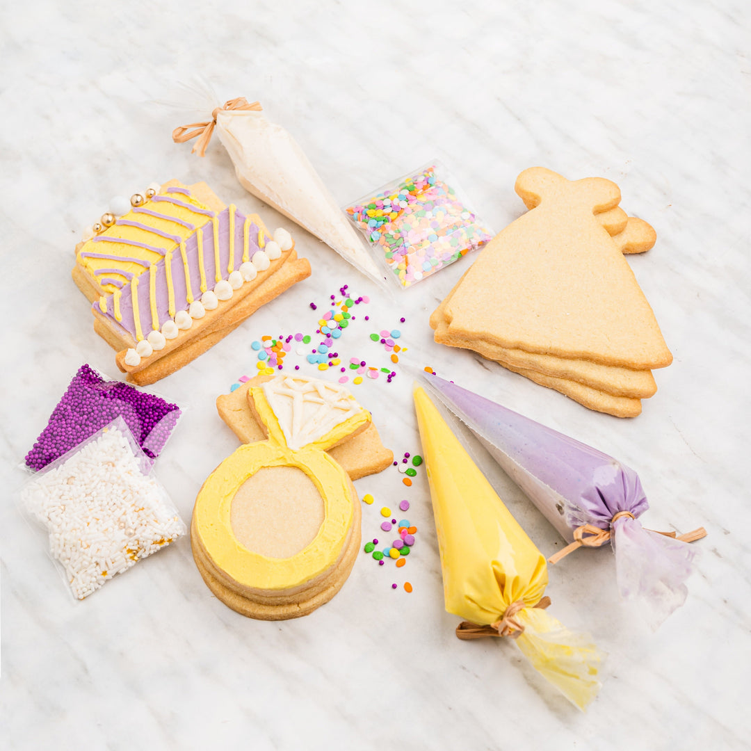 DIY Bridal Shower Cookie Deco Kit