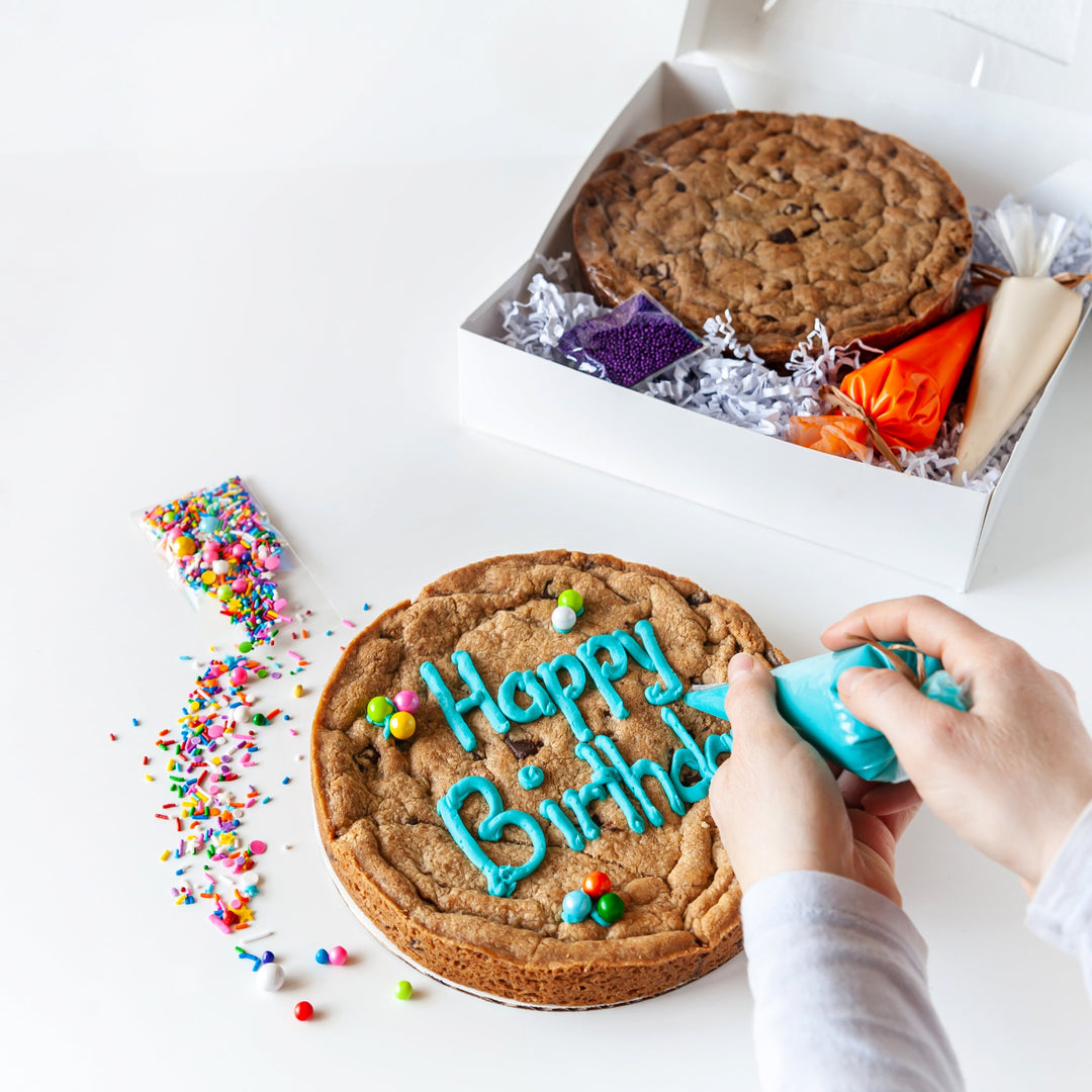 DIY Birthday Cookie Cake