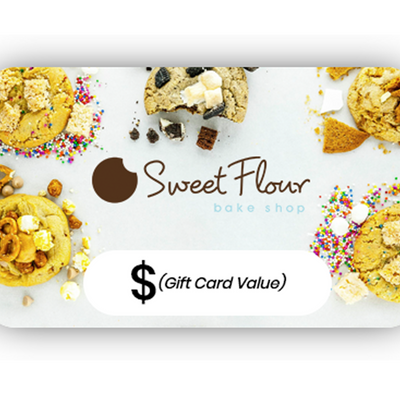 Sweet Flour Gift Card with Cookie Design