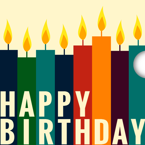 E-Gift Card with Happy Birthday Image