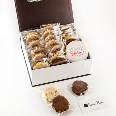 Shortbread Cookie Gift Crate + Happy Holidays Sugar Cookie