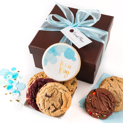 It's A Boy Gourmet Cookie Gift Box