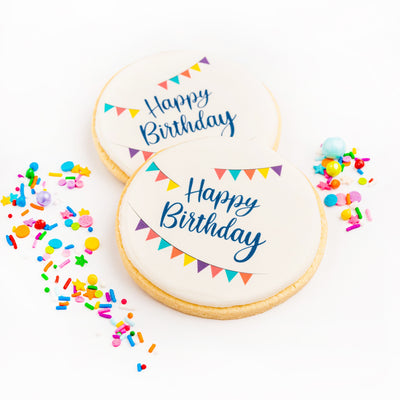 Happy Birthday Sugar Cookies
