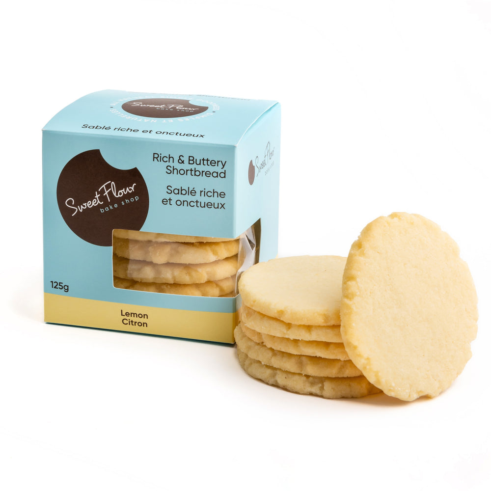 Lemon Shortbread Cookies