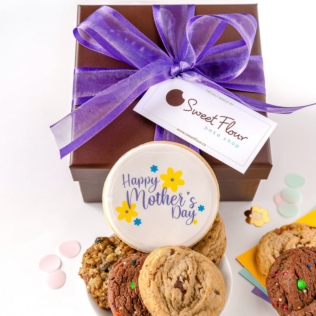 Gourmet Cookie Gift Box with Mother's Day Cookie