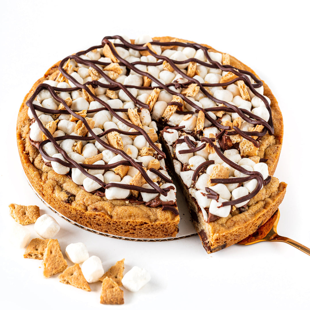 S'mores Cookie Cake