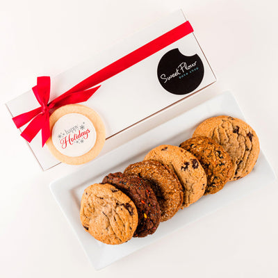 Happy Holidays Signature Cookie Gift Box