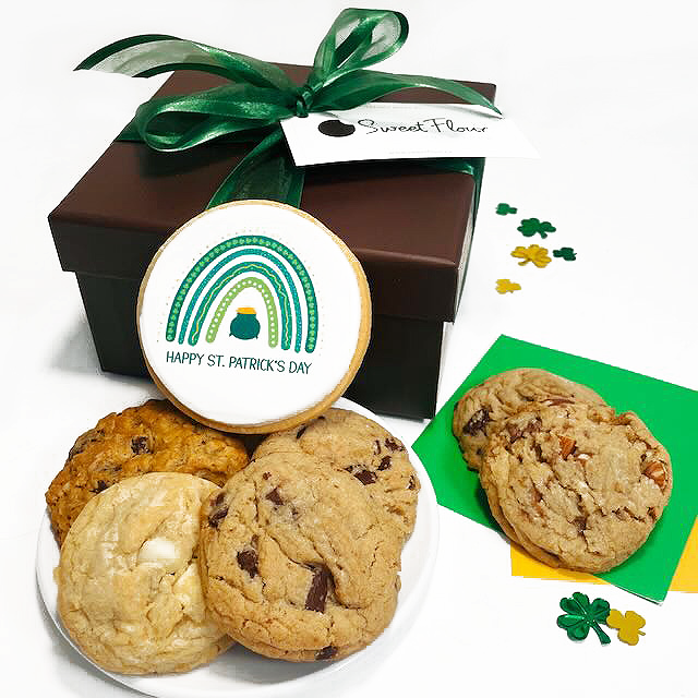 St. Patrick's Day Gourmet Cookie Gift Box