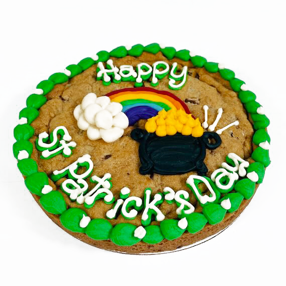 St. Patrick's Day Gourmet Cookie Cake
