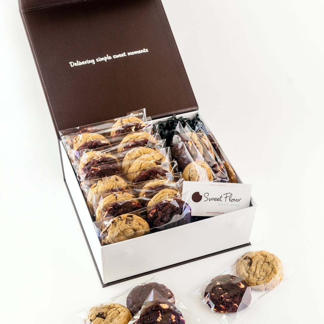Gift Box of Gourmet Cookie Packs 