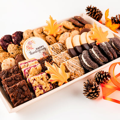 Thanksgiving Deluxe Cookie Tray