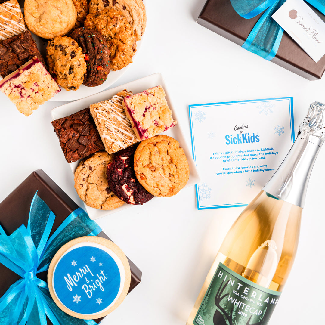 Cookies for SickKids - Sips & Sweets Wine Gift Boxes