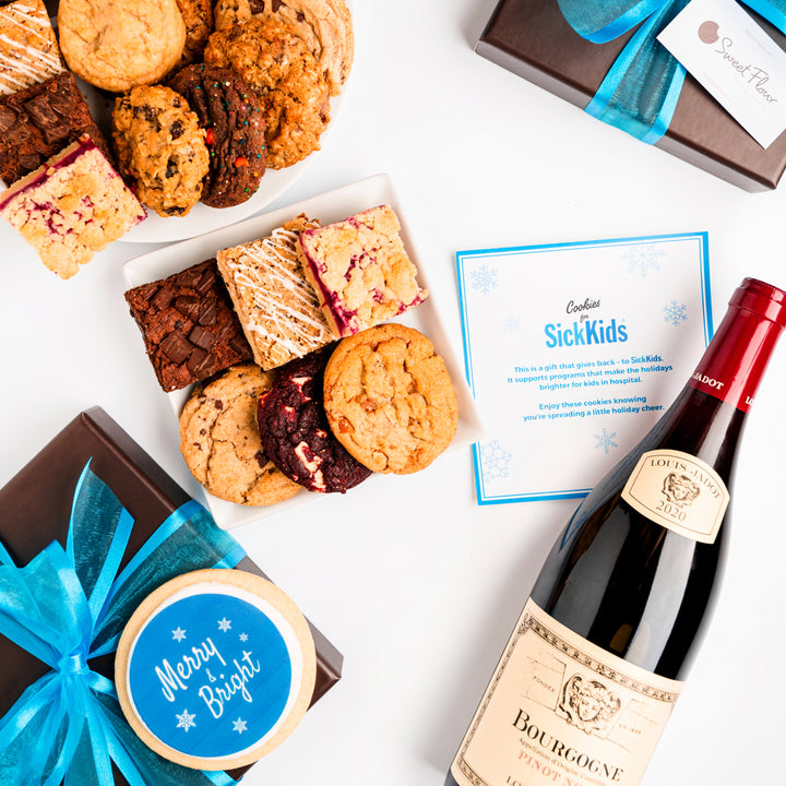 Cookies for SickKids - Sips & Sweets Wine Gift Boxes