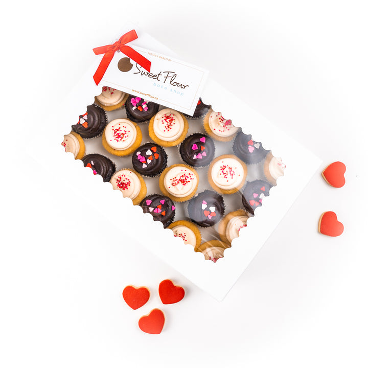 Valentine's Day Mini Cupcake Gift Box