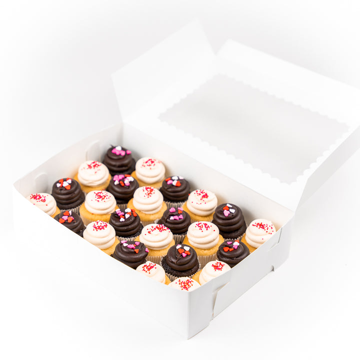 Valentine's Day Mini Cupcake Gift Box